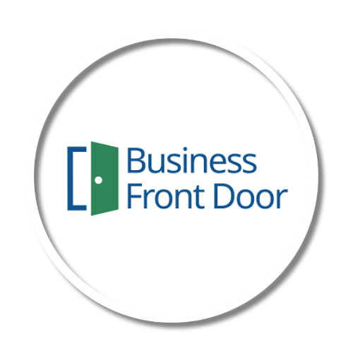 Business Front Door Business Front Door Logo in Circle