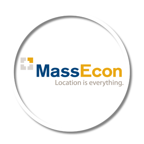 MassEcon MassEcon logo in circle