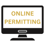 Online permitting icon