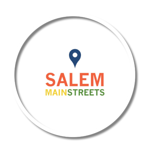 Salem Main Streets Logo in Circle