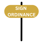 Sign Ordinance Icon
