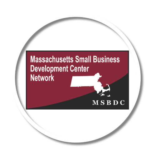 Massachusetts Small Business Development Center Network logo in circle