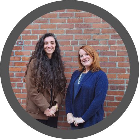 Photo of Stephanie Owens and Kate Newhall-Smith